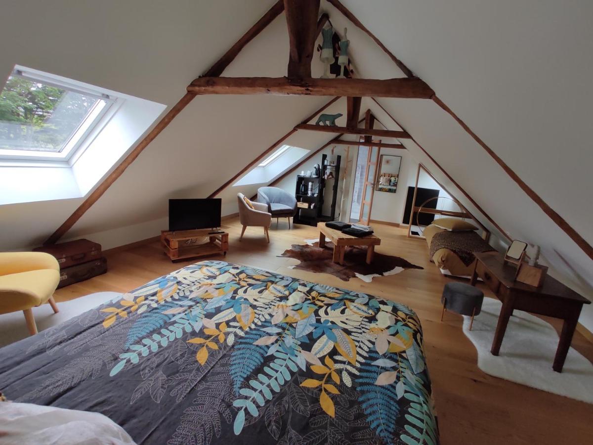Bed and Breakfast Aux Trois Palmiers Saint-Brieuc Exterior foto