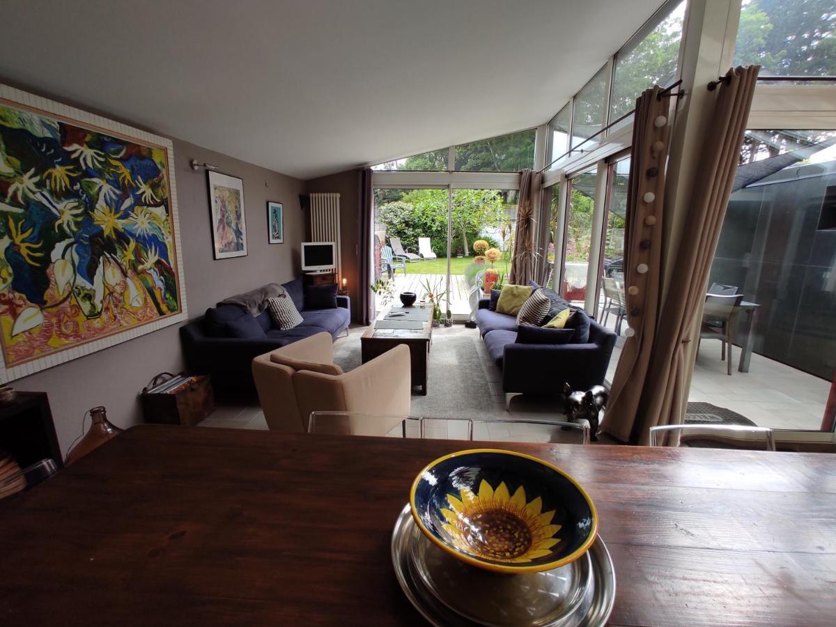 Bed and Breakfast Aux Trois Palmiers Saint-Brieuc Exterior foto