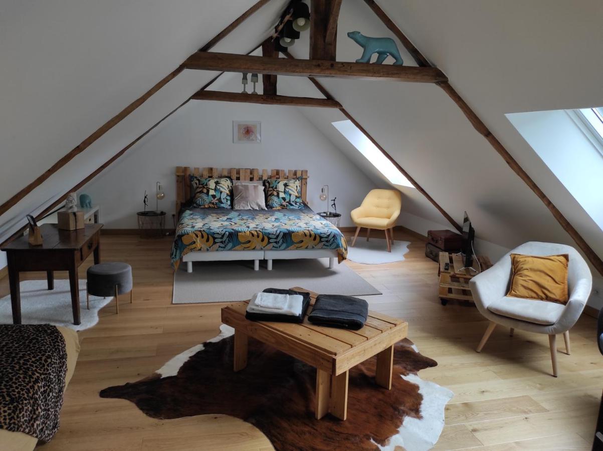 Bed and Breakfast Aux Trois Palmiers Saint-Brieuc Exterior foto