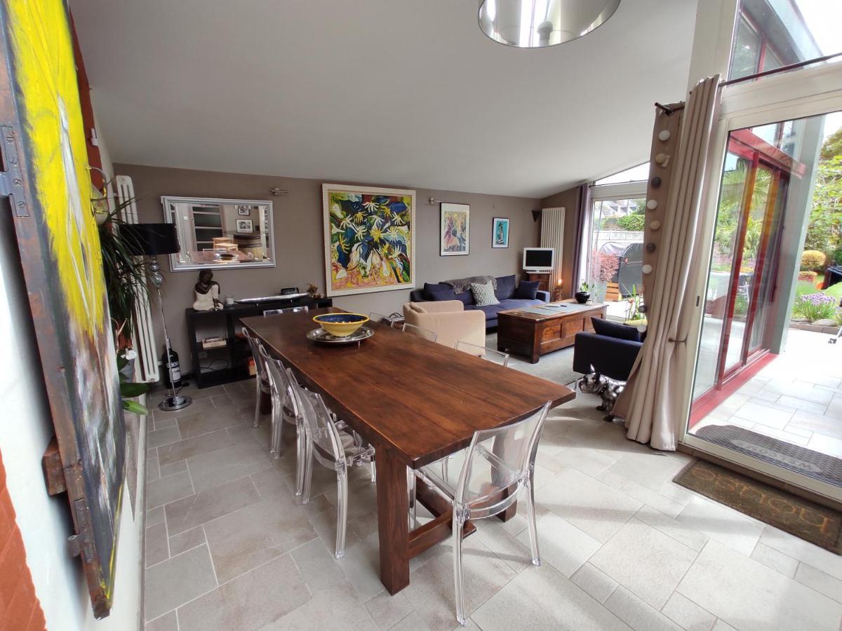 Bed and Breakfast Aux Trois Palmiers Saint-Brieuc Exterior foto