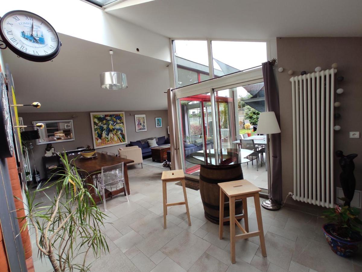 Bed and Breakfast Aux Trois Palmiers Saint-Brieuc Exterior foto