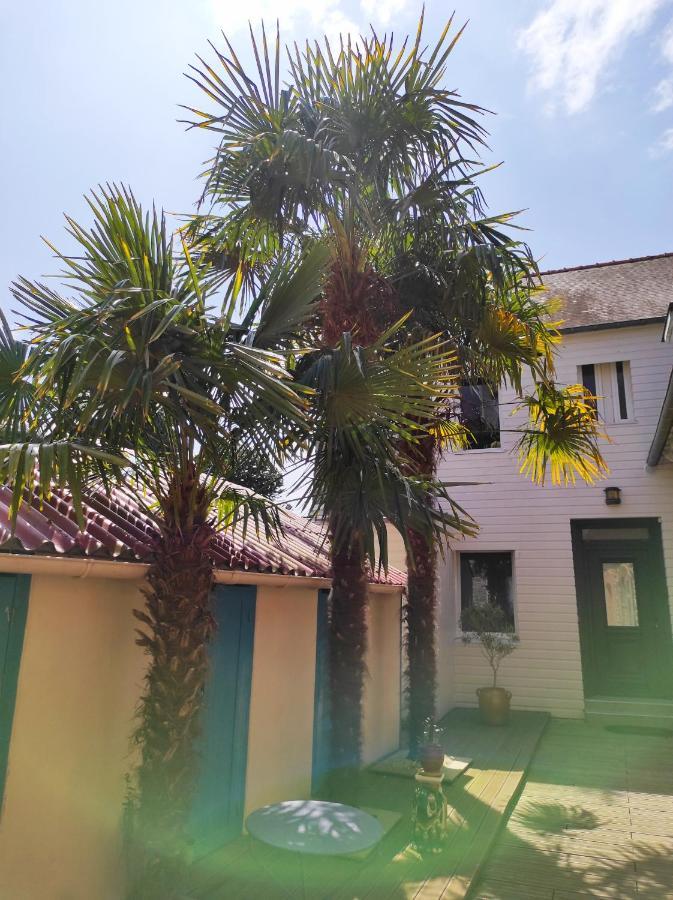 Bed and Breakfast Aux Trois Palmiers Saint-Brieuc Exterior foto